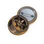 Bronze Wheel - Pin Buttons