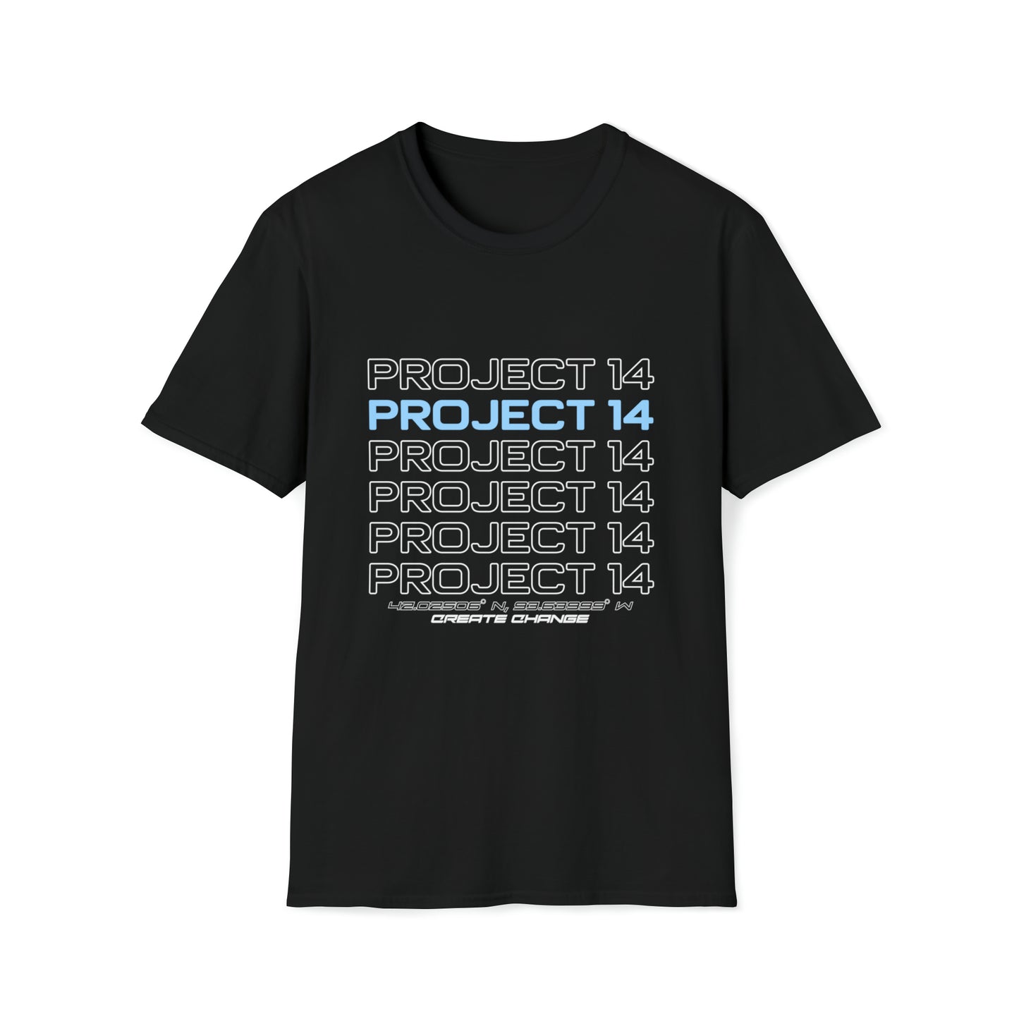 Project 14 Repetition - Unisex Softstyle T-Shirt