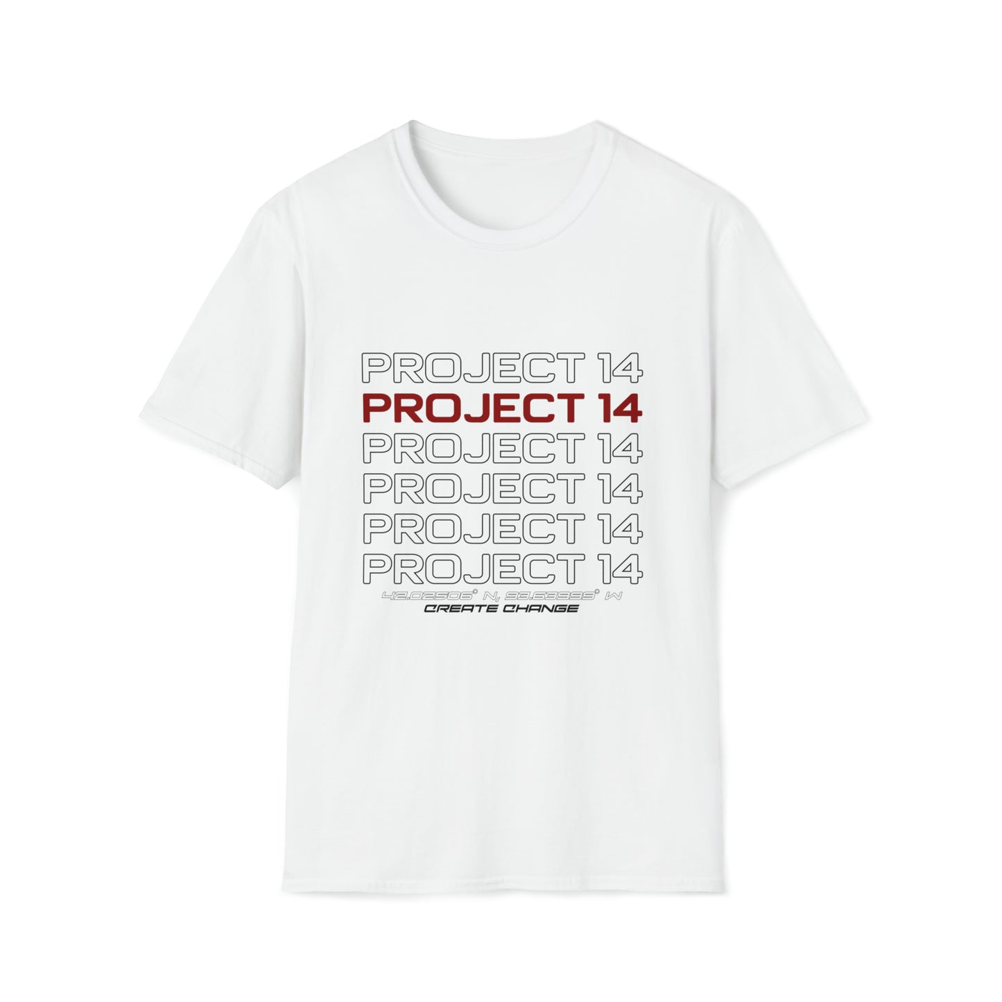 Project 14 Repetition - Unisex Softstyle T-Shirt